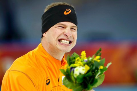 Голландец Крамер выиграл конькобежное "золото" на 5 000 метров