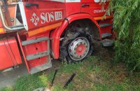 Росіяни атакували пожежну частину на Запоріжжі, постраждали 12 рятувальників (оновлено)