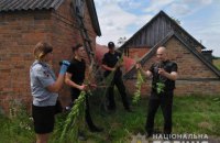 У Київській області вилучили понад 200 кущів конопель і маку
