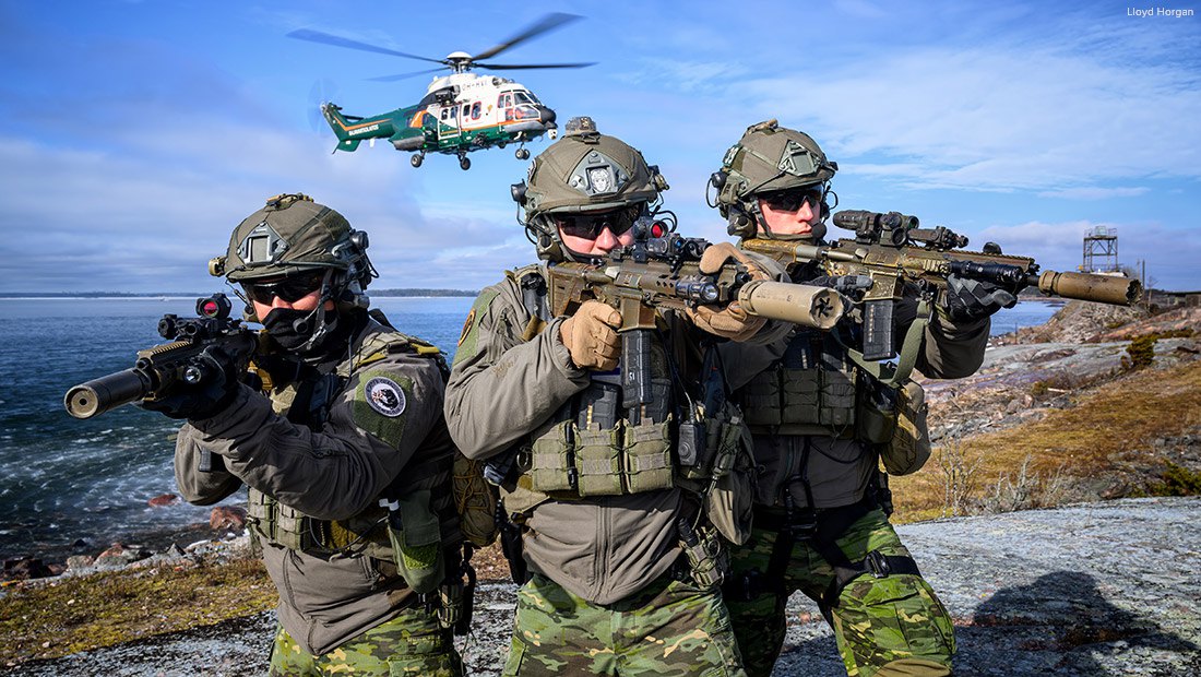 Військовослужбовці Прикордонної служби Фінляндії