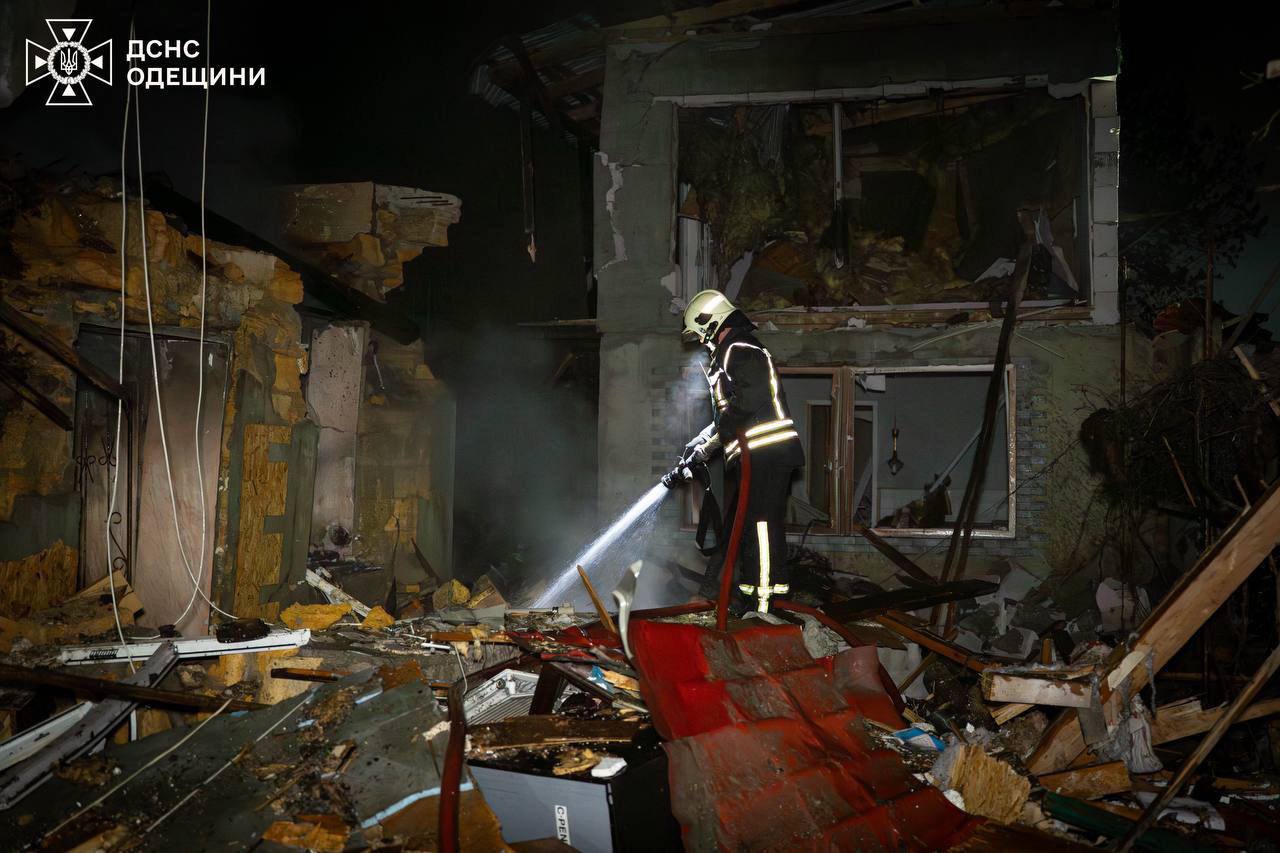 наслідки російської атаки у Одесі