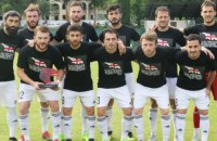 Два российских футболиста сыграли за грузинский клуб в майках с антироссийскими лозунгами