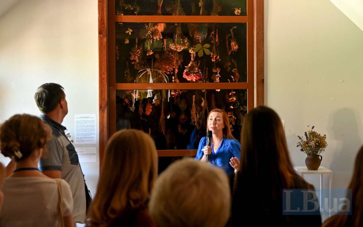 Ольга Морозова під час презентації