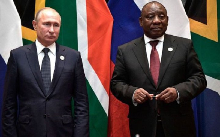 У ПАР заявили, що знають про свої юридичні зобов'язання щодо арешту Путіна 