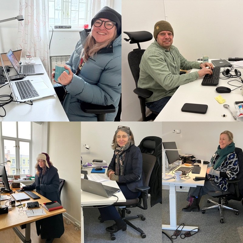 Шведські дипломати в морозному Києві