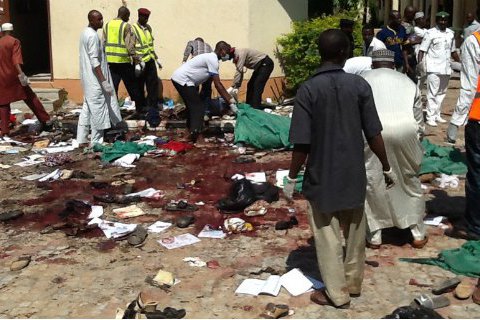 Жертвами терактов в Нигерии стали около 60 человек
