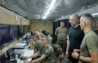 Шмигаль відвідав військових ЗСУ на Запорізькому напрямку