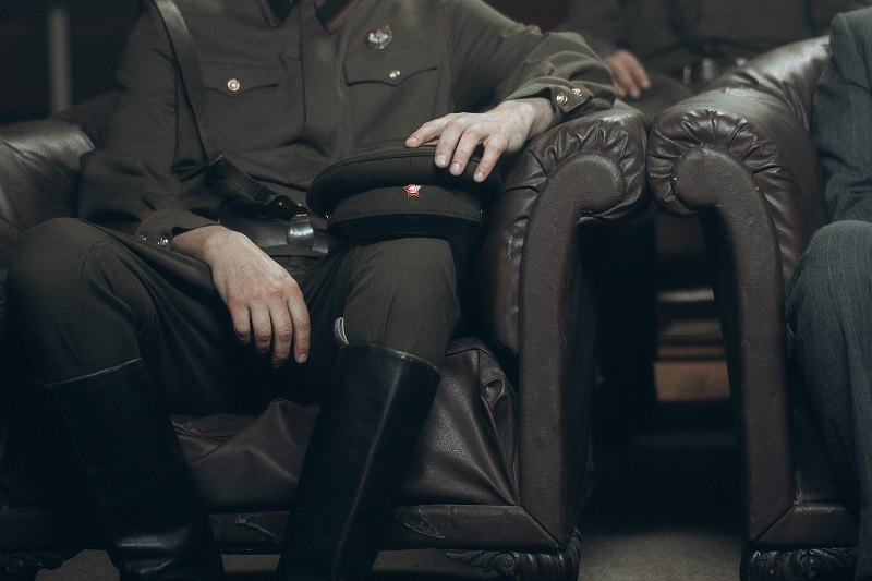 Зйомки фільму «Довженко» 