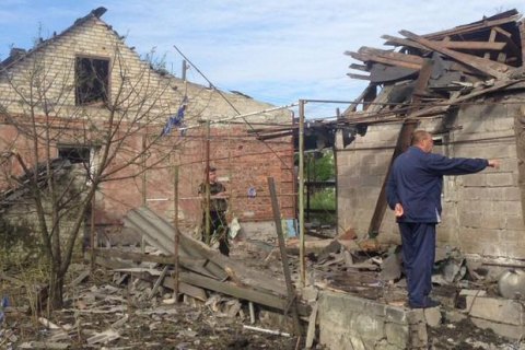 Боевики обстреляли Марьинку из систем "Град-П"