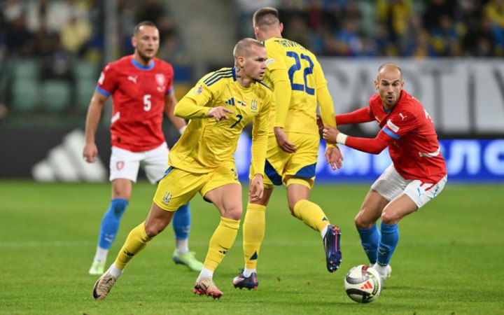 Ліга націй. Україна – Чехія (1:1). Трансляція матчу (ОНОВЛЮЄТЬСЯ)