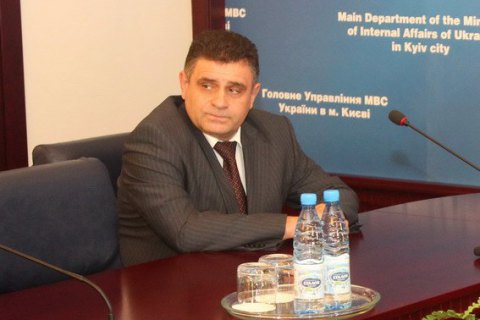 Начальник полиции Киева Терещук уволен по просьбе Деканоидзе (обновлено)
