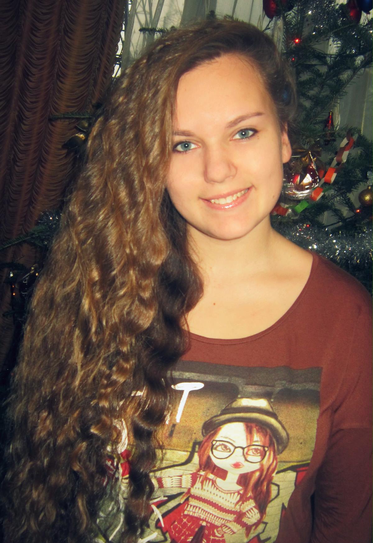 Ірина Цибух-старшокласниця, січень 2014.