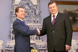 ​Янукович "заговорился" с Медведевым