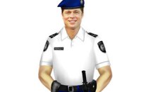 Бред Пітт рекламує форму для українських поліцейських