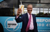 Британський праворадикальний політик Найджел Фарадж підтримав збиття російських літаків у повітряному просторі країн НАТО