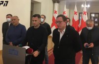 В Грузии 9 парламентариев объявили голодовку в поддержку Саакашвили
