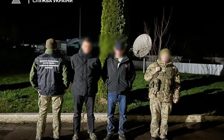 Прикордонники затримали двох чоловіків, які планували втекти з України через Тису