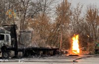 Вибух на АЗС у Харківській області: пожежу ліквідовано