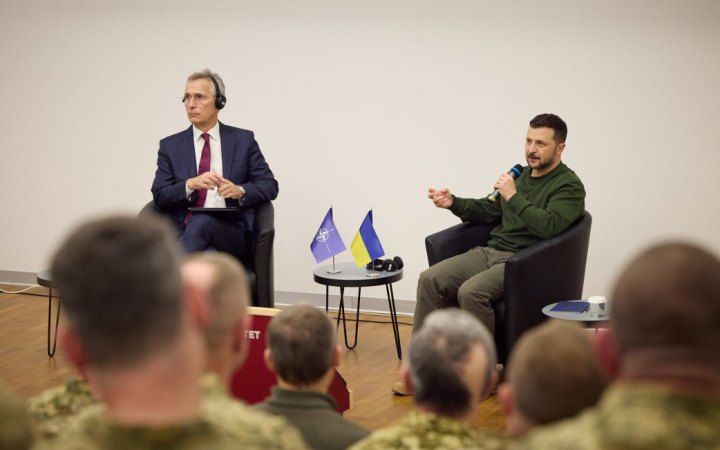 Україна буде в НАТО тільки після перемоги, – Зеленський