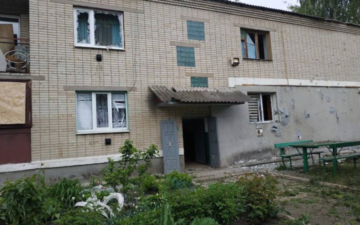 Через обстріли Харківщини пошкоджена школа і дитячий садок