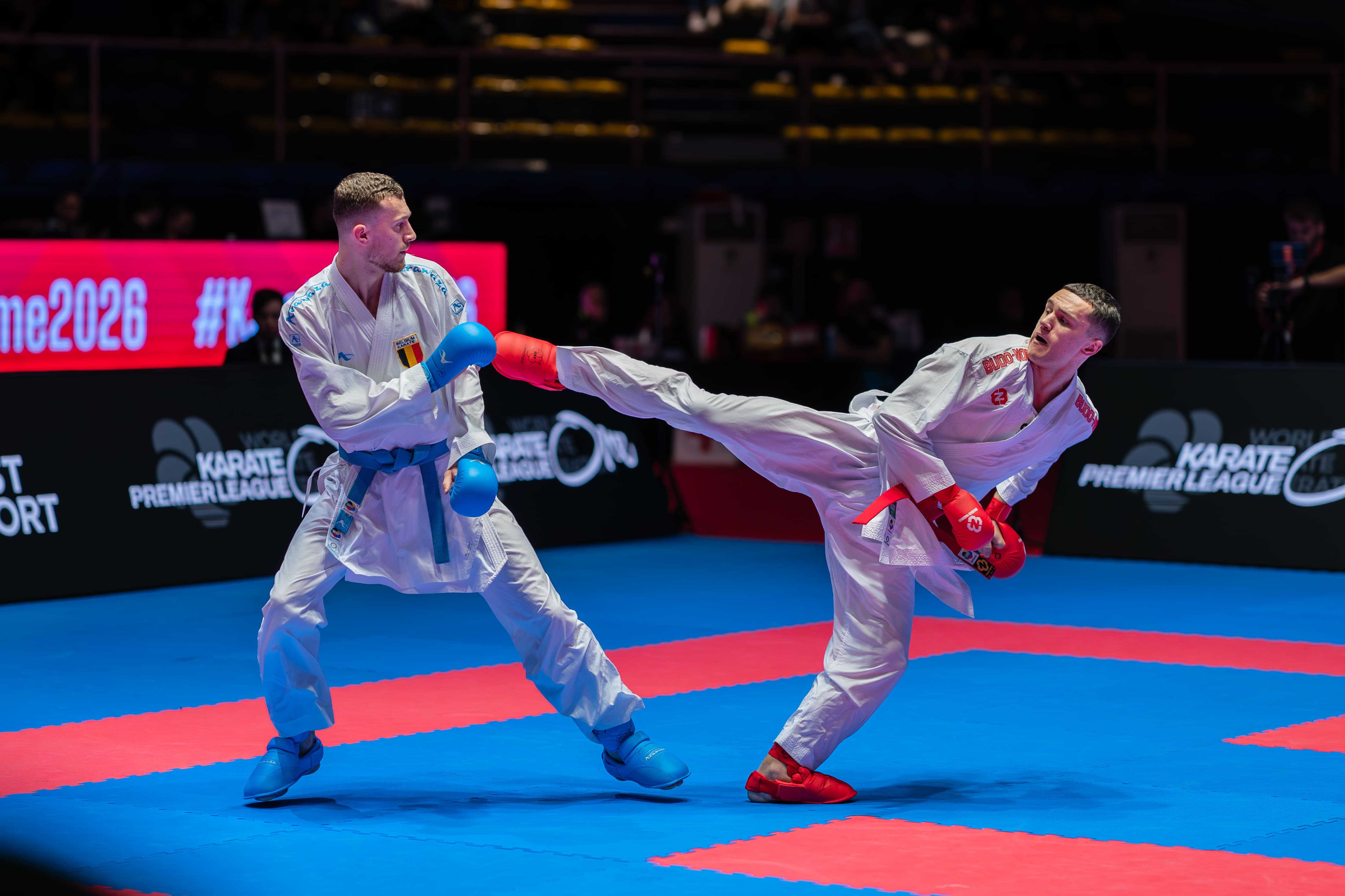 Українець Піцул (праворуч) під час сутички