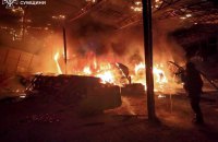 На Сумщині через російський дрон згоріла сільгосптехніка