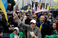 Защитники украинского языка вновь пришли под Раду