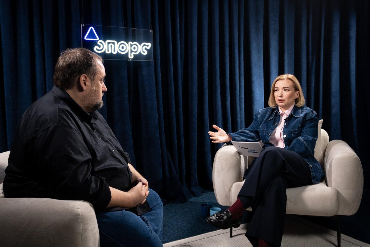 Євген Глібовицький і Ольга Айвазовська