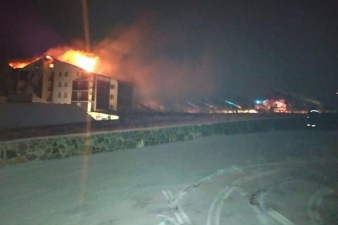 ​В комплексе отдыха в Винницкой области произошел пожар, один человек погиб (обновлено)
