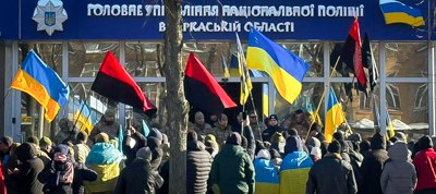 Протест ветеранів у Черкасах після загибелі побратима: три дні і три вимоги