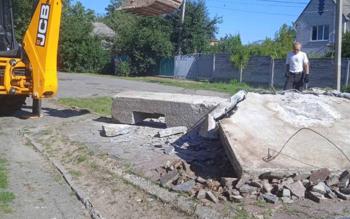 У Лубнах демонтували пам'ятник Пушкіну