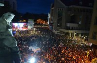 На концерте Тины Кароль в центре Ивано-Франковска образовалась сильная давка