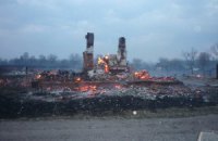 У Чернігівській області згоріли 16 будівель