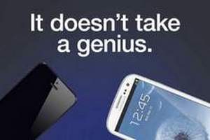 iPhone 5 использовали в рекламе Galaxy S III