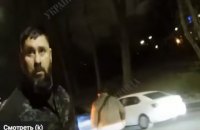 З'явилося відео нового скандалу з Гогілашвілі – цього разу з патрульними у Києві