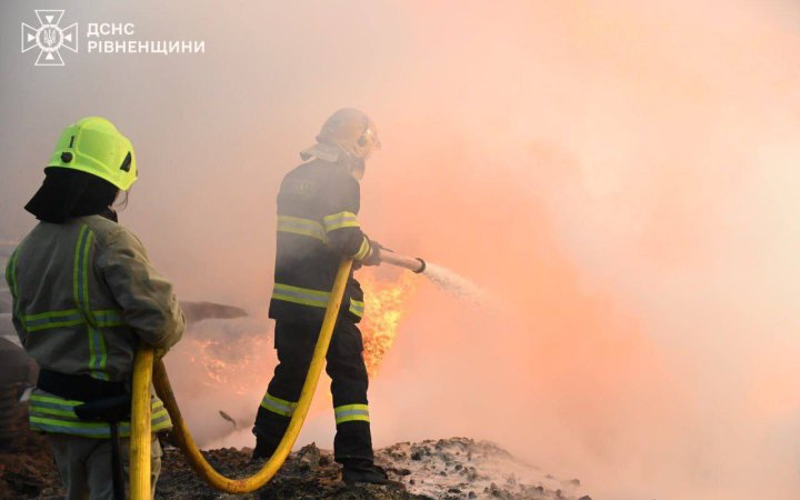 У Рівненській області ворог атакував об'єкт критичної інфраструктури, — ОВА