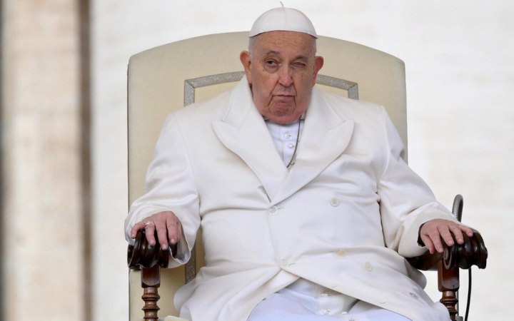 Папа Римський в останню мить відмовився від участі у служінні Великої П'ятниці