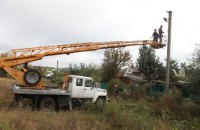 На Харківщині відновили електропостачання в селах, де не було світла з перших днів вторгнення РФ