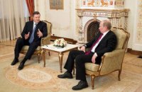Янукович сподівається на посилення Росії