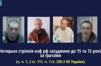 Тюремні строки отримали ще 4 бойовики терористичних угруповань Донбасу