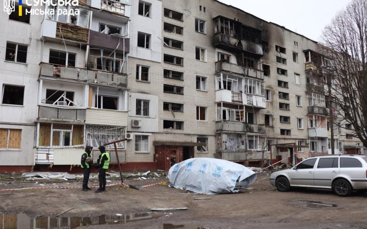 Внаслідок російського удару по Сумах за медичною допомогою звернулись 106 людей