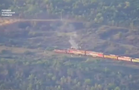 ГУР вдруге атакувало залізницю на окупованій частині Запоріжжя, ворожий локомотив виведено з ладу