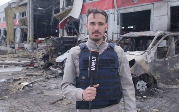 Знімальна група видання Die Welt отримала поранення внаслідок атаки російського дрона