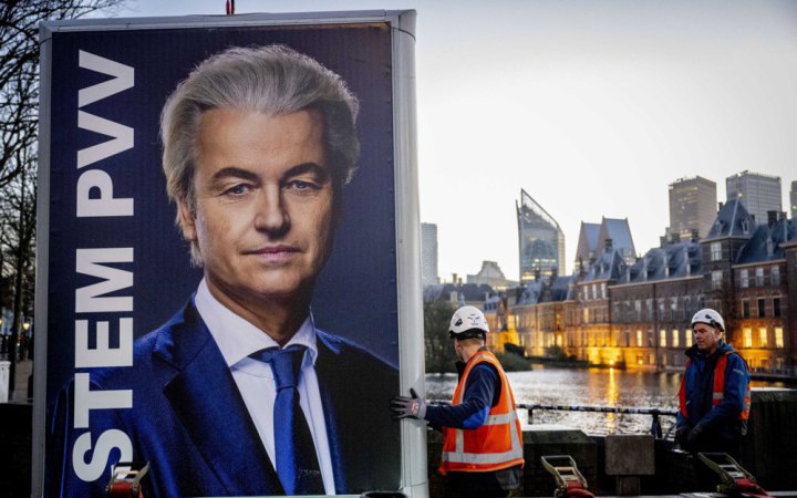 У Нідерландах уряд формує ультраправа партія Вілдерса. Популіст виступає проти допомоги Україні