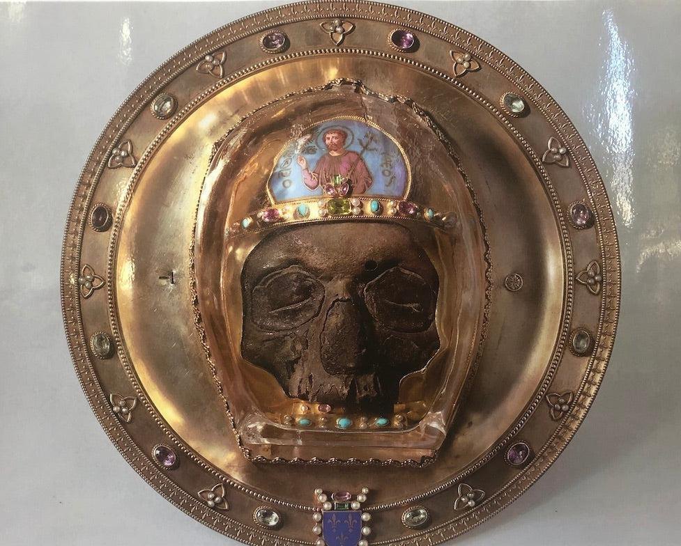 Голова Іоана Хрестителя в Ам'єнському соборі у Франції.