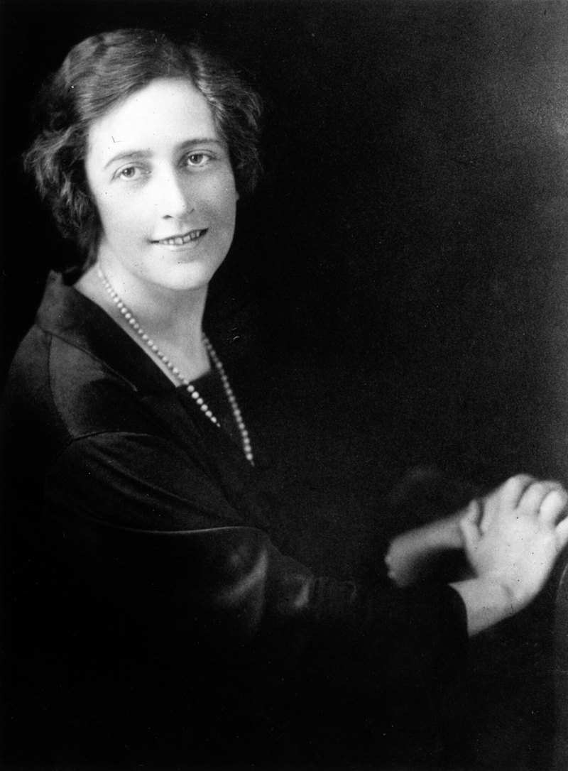 Агата Крісті, близько 1925 р., за рік до таємничого зникнення