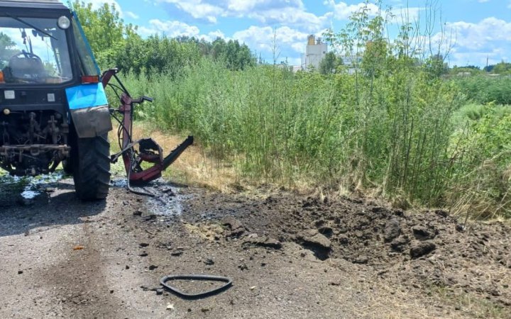 На Харківщині тракторист підірвався на вибуховому предметі 