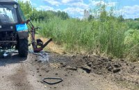 На Харківщині тракторист підірвався на вибуховому предметі 
