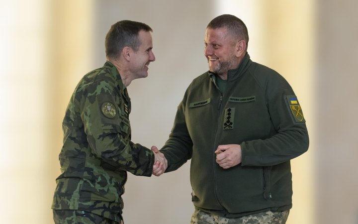Начальник Генерального штабу Чехії зустрівся із генералом Залужним у Києві