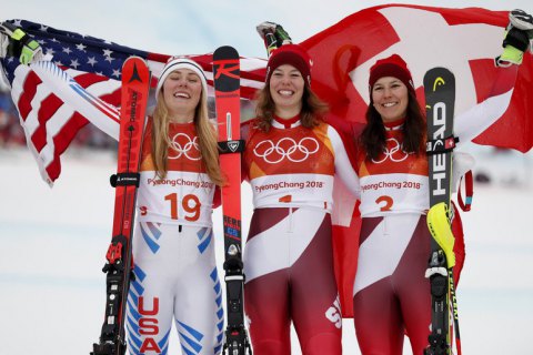 Швейцарка Гизин - олимпийская чемпионка Пхёнчхана в комбинации
